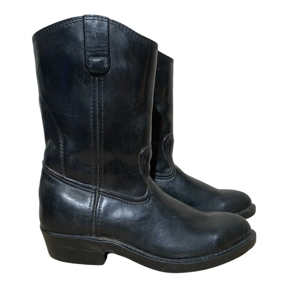 Men’s Vintage Western La Crosse Rubber Rain Boots Sz 7